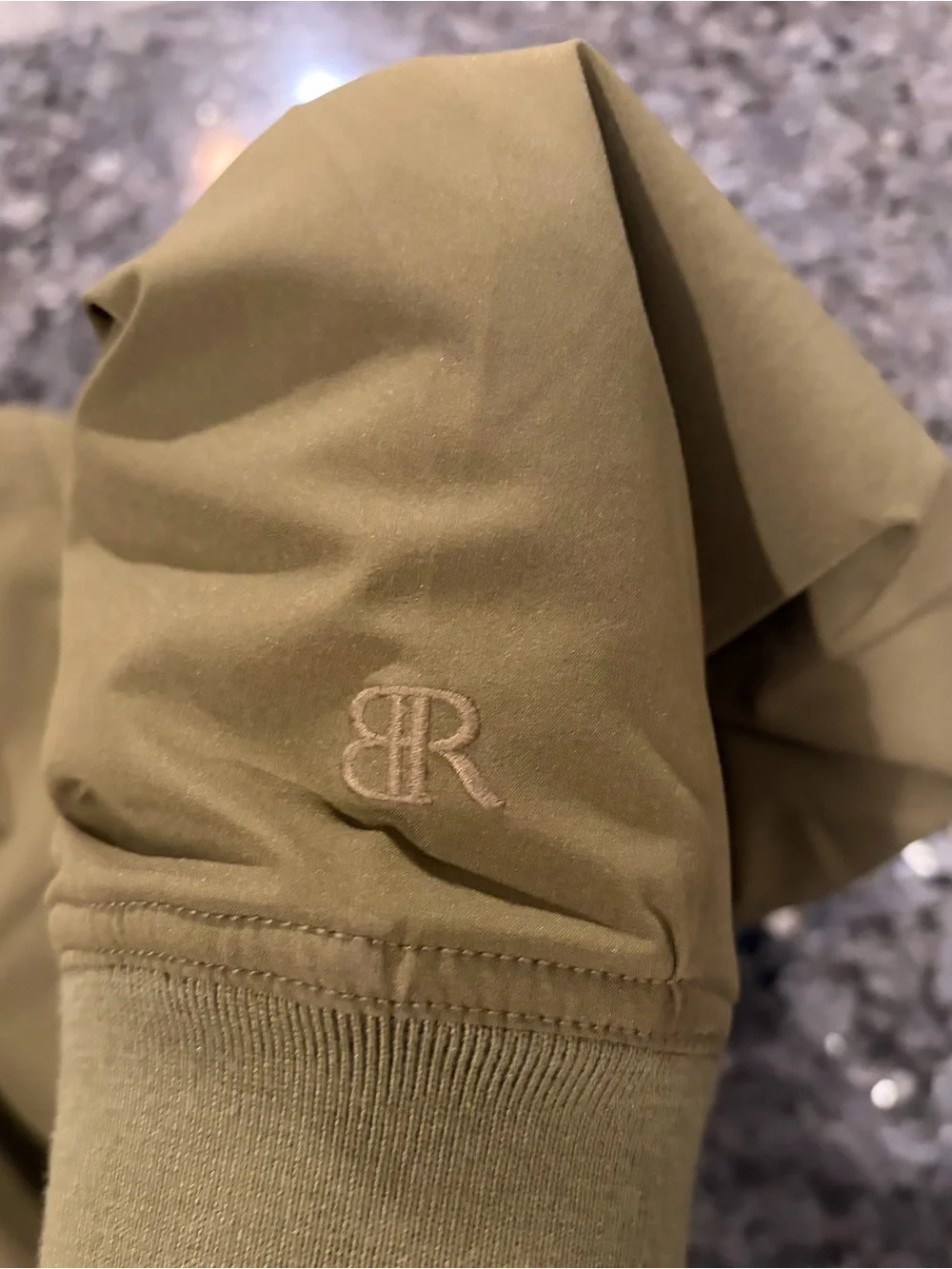 Banana Republic Olive Green Bomber Jacket
